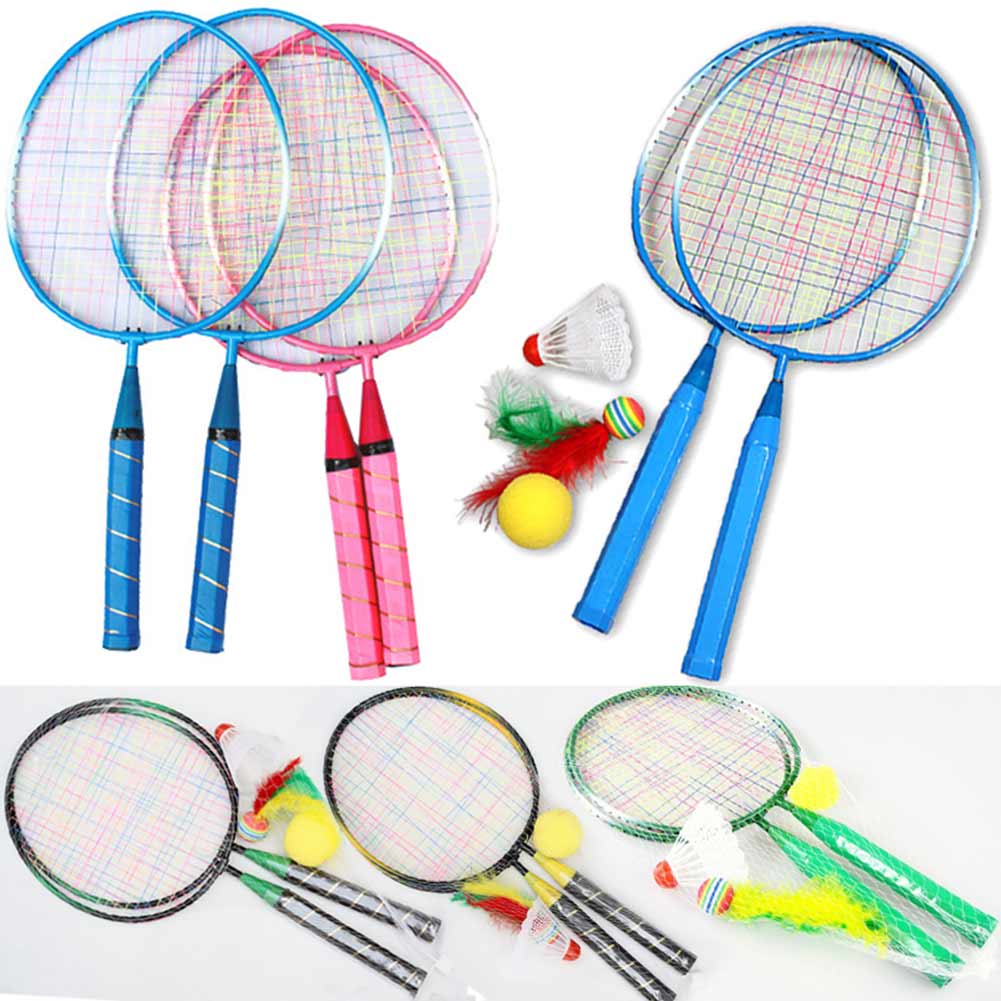 Badminton Kids - Raqueta de Bádminton de Titanio para