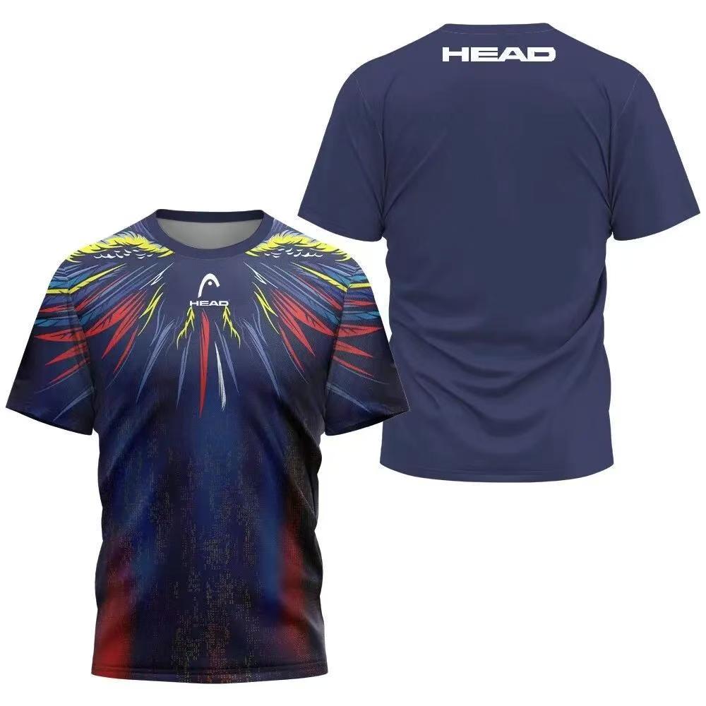 Badminton Asia - Camiseta Deportiva Transpirable de Verano para