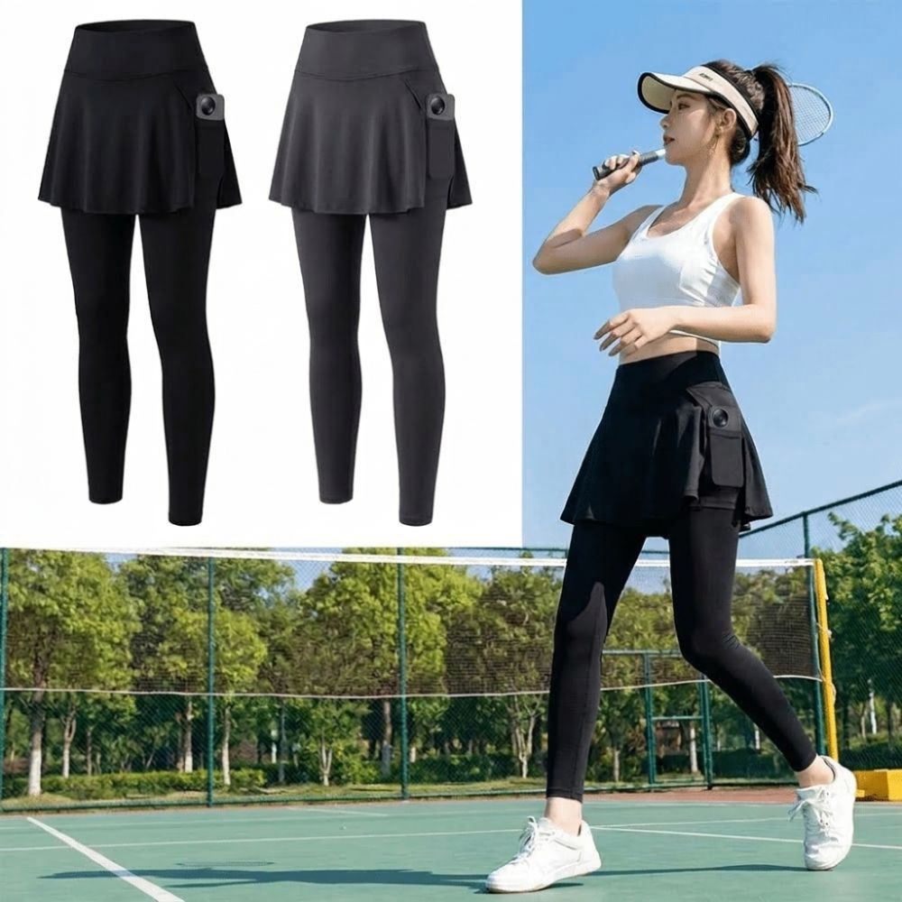 Badminton Result - Pantalones de yoga para mujer con