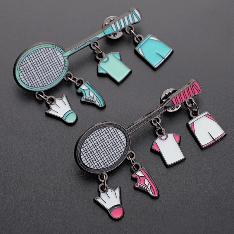 Badminton Icon - Broche de Bádminton de Moda, Nuevo