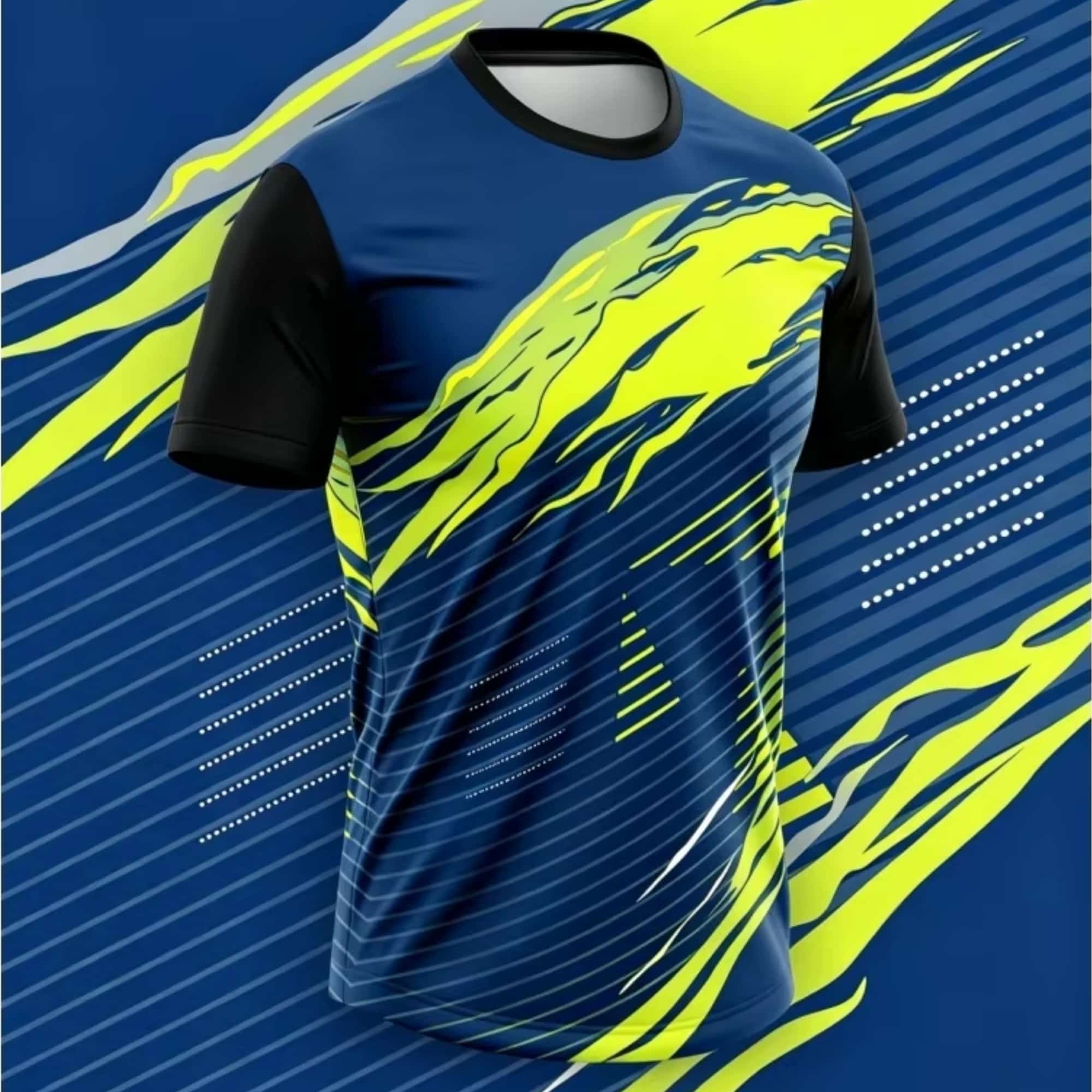 Badminton Asia - Camiseta Deportiva Simple con Estampado 3D