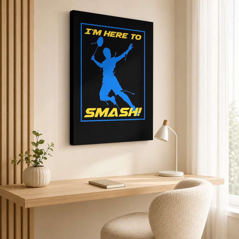 Póster Impreso en Lienzo de Ra - Badminton Photo reseña y precio