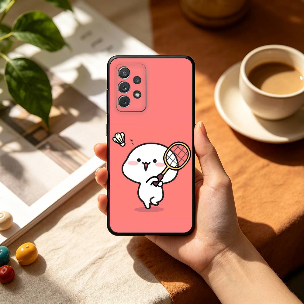 Funda de teléfono con ilustrac - Badminton Quotes reseña y precio