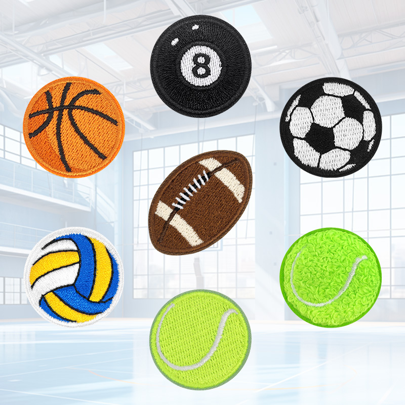 Parches bordados de fútbol, te - Badminton Icon reseña y precio