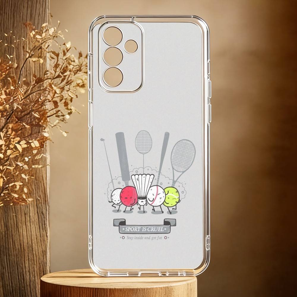 Funda de teléfono con ilustrac - Badminton Quotes reseña y precio