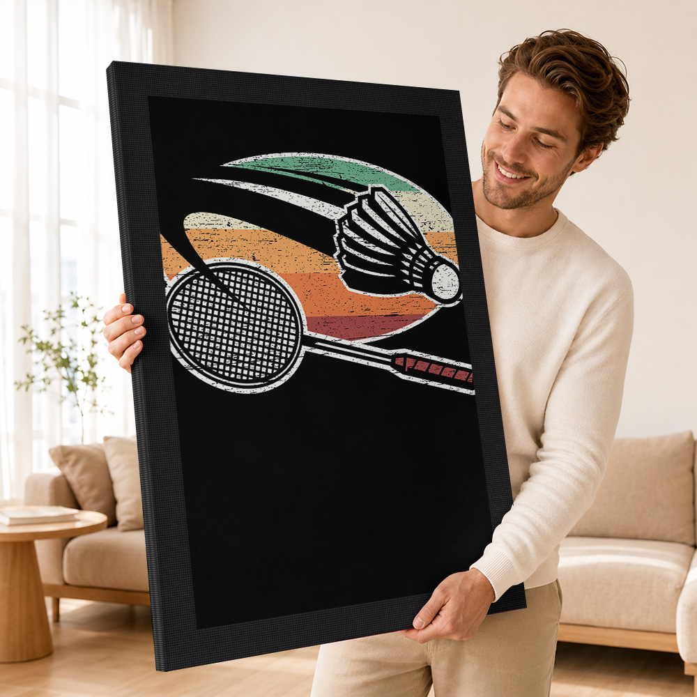Póster de Lona de Bádminton, C - Badminton Photo reseña y precio