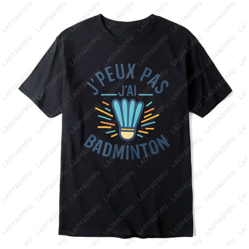 Camiseta con diseño gráfico de - Badminton Quotes Funny reseña y precio