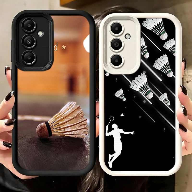 Funda de teléfono deportiva de - Badminton Quotes reseña y precio