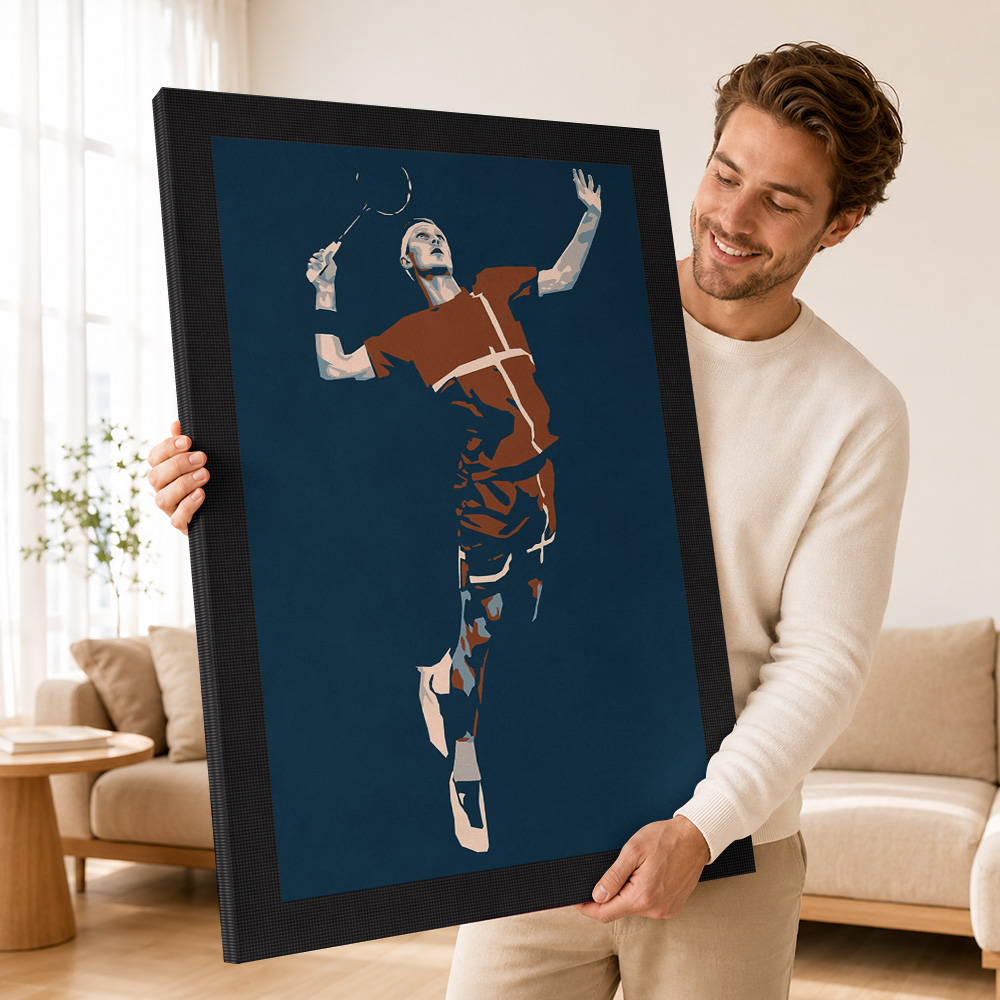Póster Impreso en Lienzo con S - Badminton Photo reseña y precio